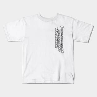 Chains of the Black Widow Kids T-Shirt